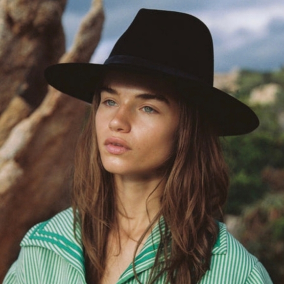 New w/Box ● Lack of Color 100% Wool HAT●Added Removable Hat Band & Hanging Clip● - Picture 3 of 15